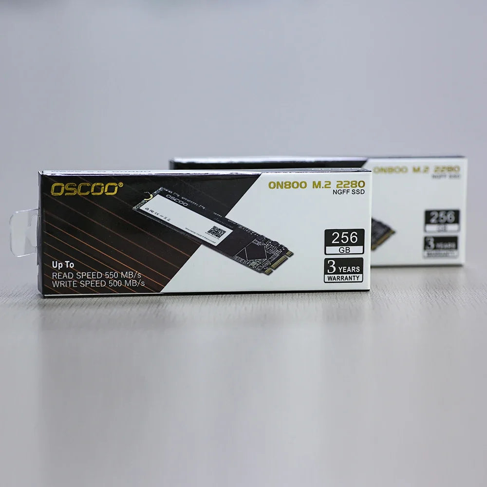 OSCOO M2 2280 SSD M.2 SATA NGFF SSD Hard Disk TLC Flash Memory 64GB 128GB 256GB 512GB HDD disco duro for Desktop Laptop