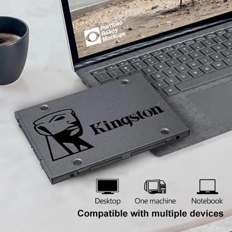 Kingston SSD Internes Solid State Drive A400 960 GB 480 GB 240 GB 120 GB 2,5 Zoll SSDs SATA III HDD Festplatte für Laptop-Desktop-PC